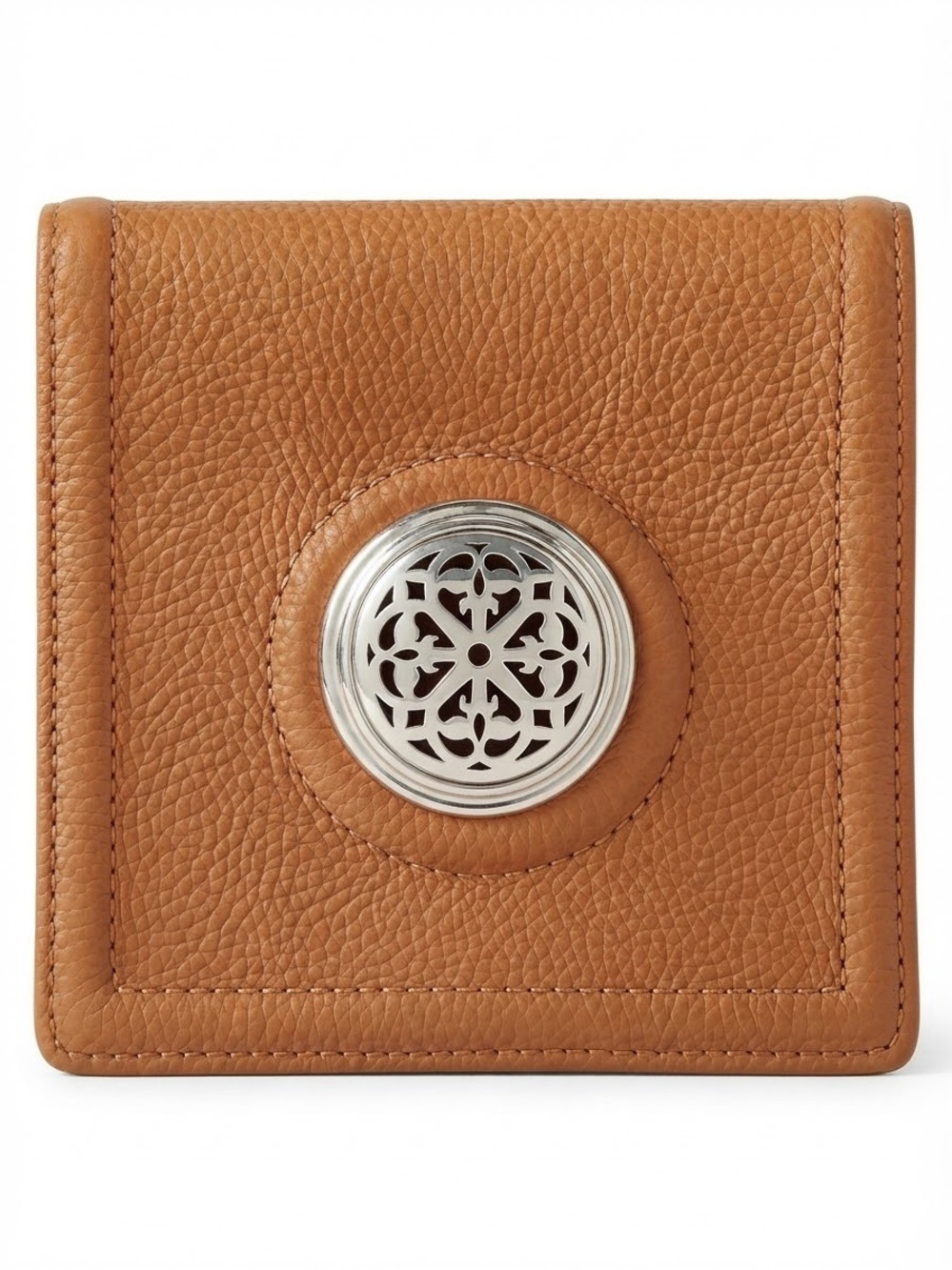 Brighton Ferrara Ritorno Medium Folio Wallet in the color "Naturelle"